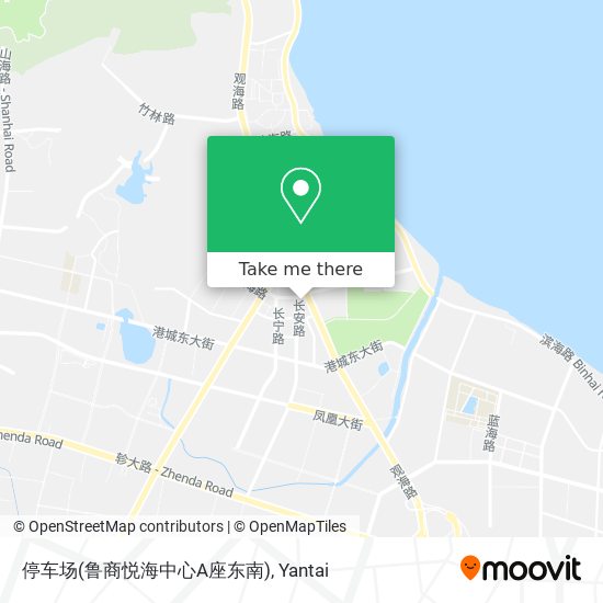 停车场(鲁商悦海中心A座东南) map