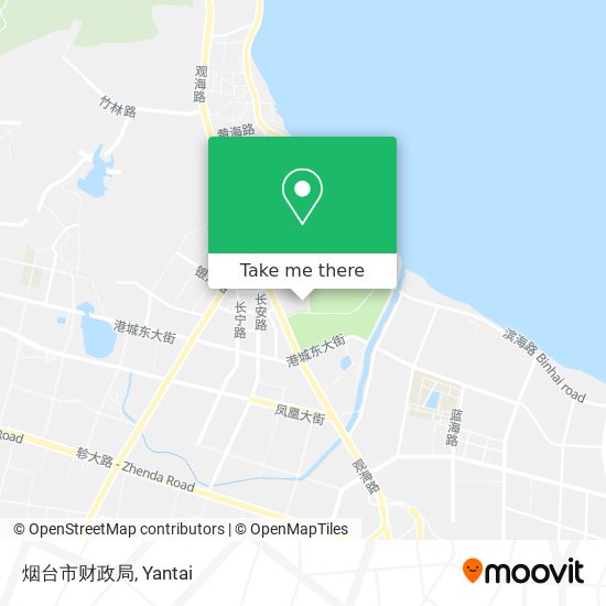 烟台市财政局 map