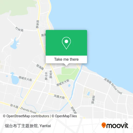 烟台布丁主题旅馆 map