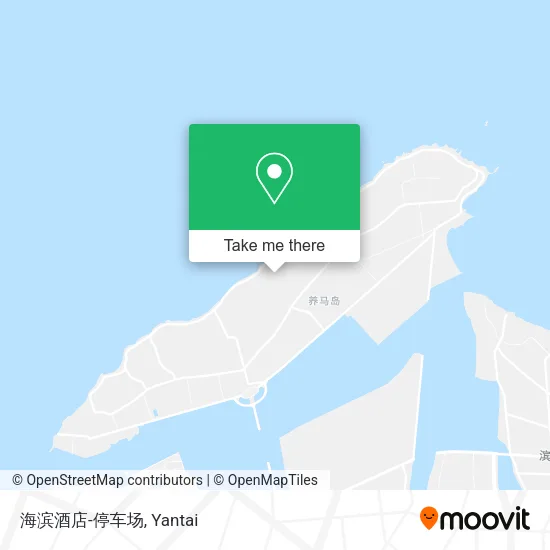 海滨酒店-停车场 map