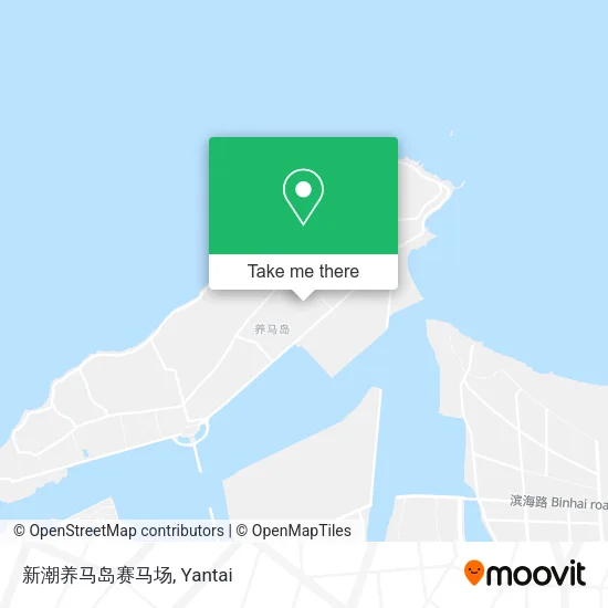 新潮养马岛赛马场 map