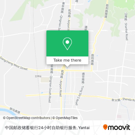 中国邮政储蓄银行24小时自助银行服务 map