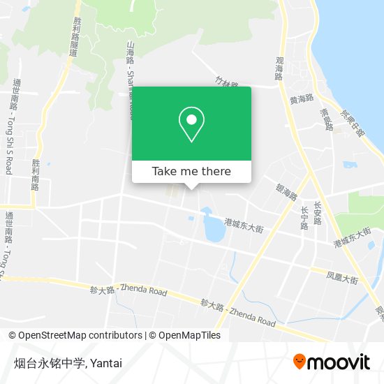 烟台永铭中学 map