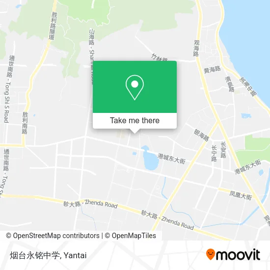烟台永铭中学 map
