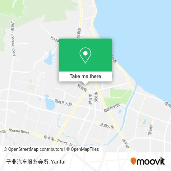 子非汽车服务会所 map