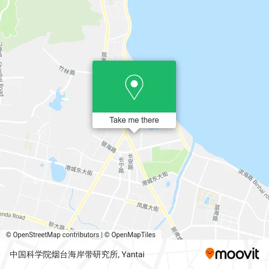 中国科学院烟台海岸带研究所 map