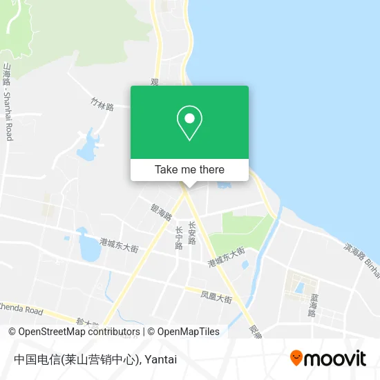中国电信(莱山营销中心) map