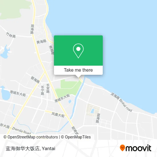 蓝海御华大饭店 map