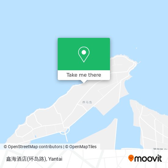 鑫海酒店(环岛路) map