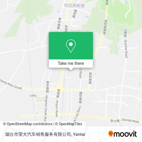烟台市荣大汽车销售服务有限公司 map