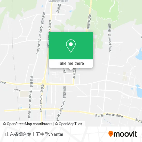 山东省烟台第十五中学 map