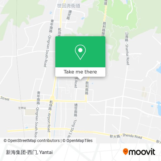 新海集团-西门 map