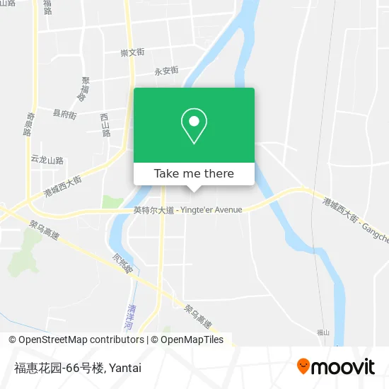 福惠花园-66号楼 map