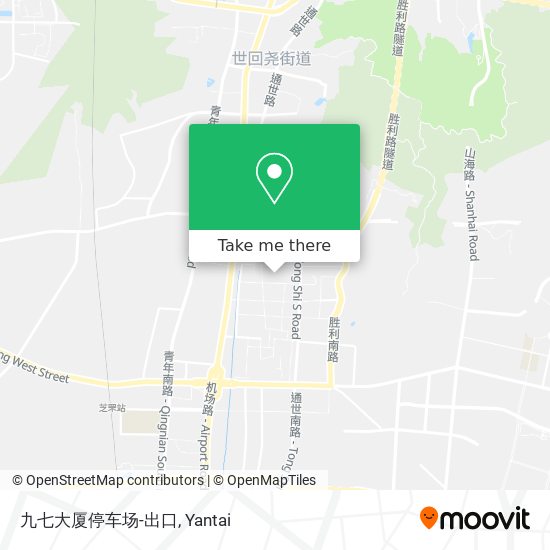 九七大厦停车场-出口 map