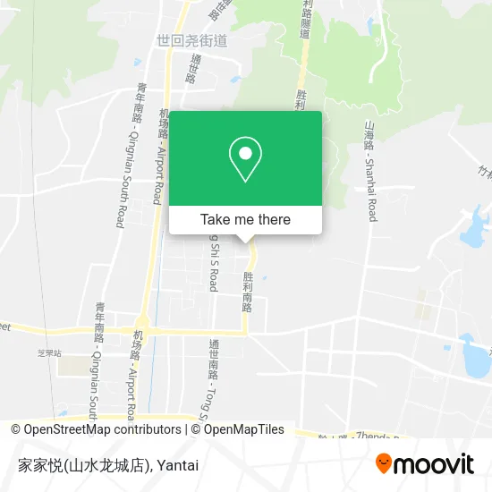 家家悦(山水龙城店) map