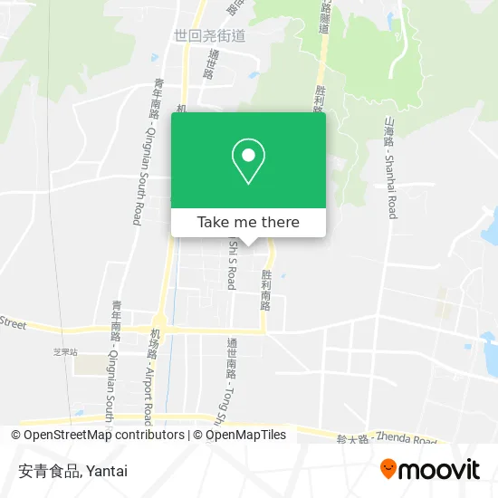 安青食品 map