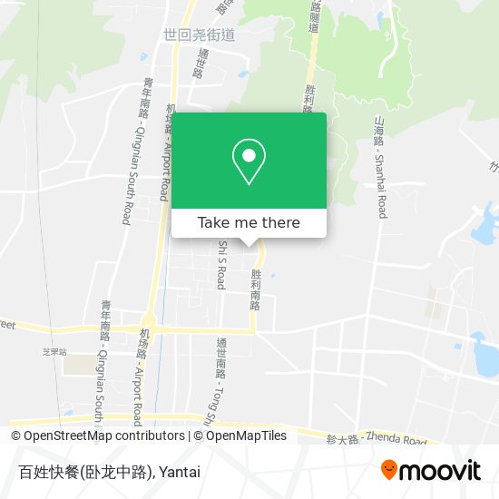 百姓快餐(卧龙中路) map
