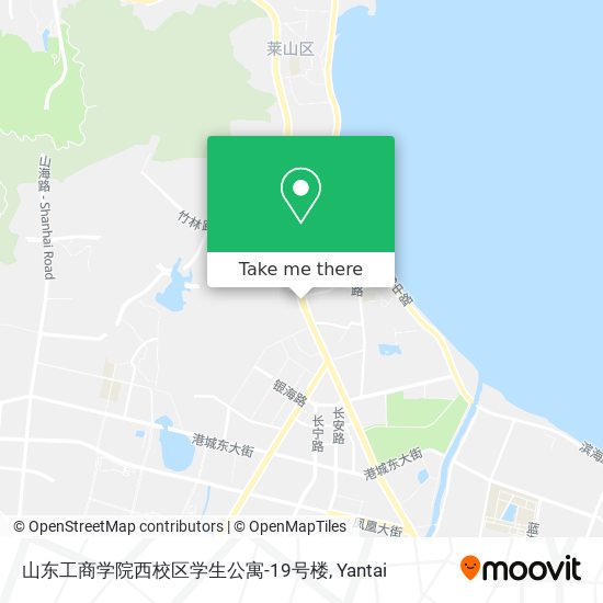 山东工商学院西校区学生公寓-19号楼 map