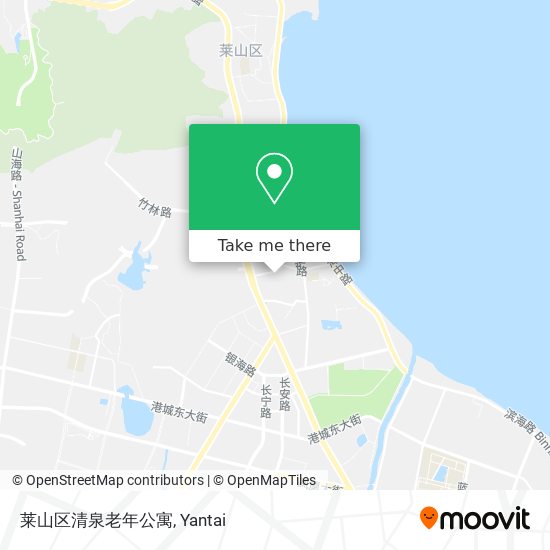 莱山区清泉老年公寓 map