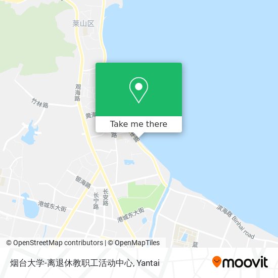 烟台大学-离退休教职工活动中心 map