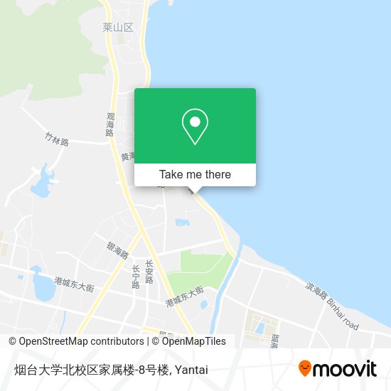 烟台大学北校区家属楼-8号楼 map