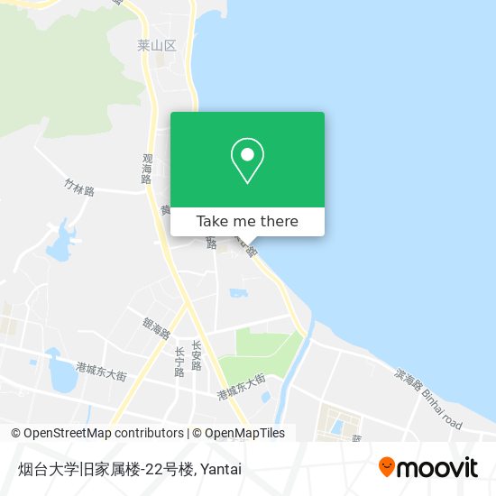 烟台大学旧家属楼-22号楼 map
