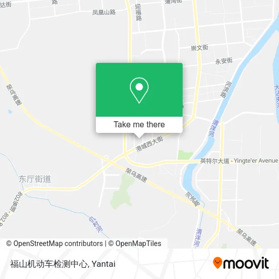 福山机动车检测中心 map