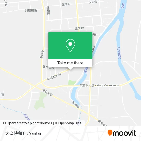 大众快餐店 map