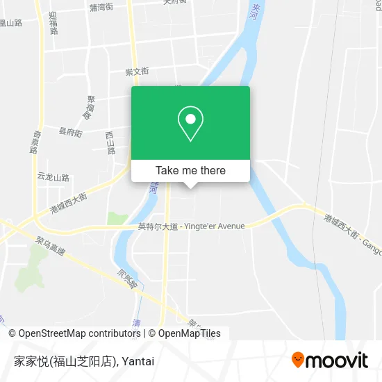 家家悦(福山芝阳店) map