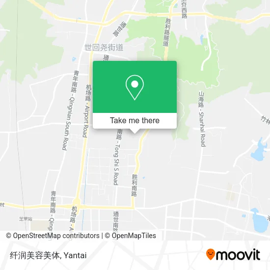 纤润美容美体 map