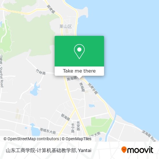 山东工商学院-计算机基础教学部 map