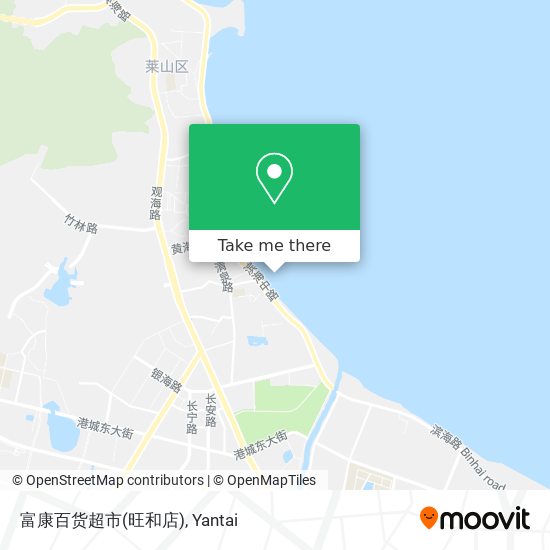 富康百货超市(旺和店) map