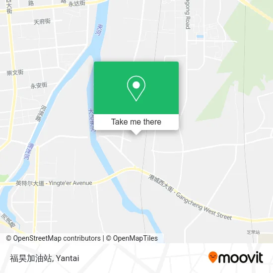 福昊加油站 map