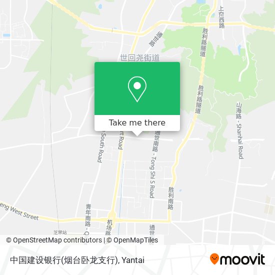 中国建设银行(烟台卧龙支行) map