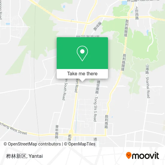 桦林新区 map