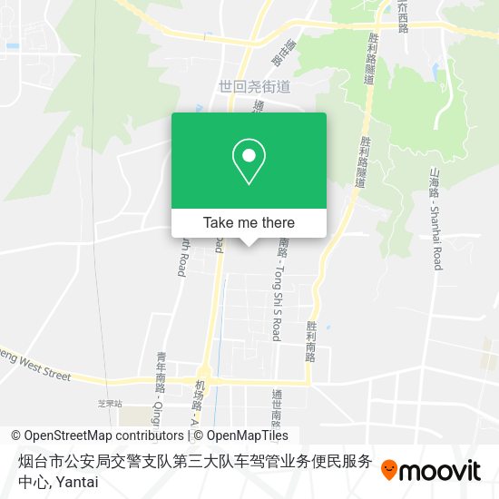 烟台市公安局交警支队第三大队车驾管业务便民服务中心 map