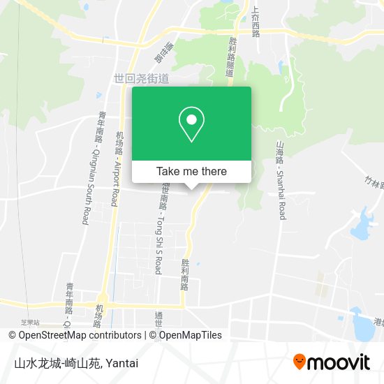 山水龙城-崎山苑 map