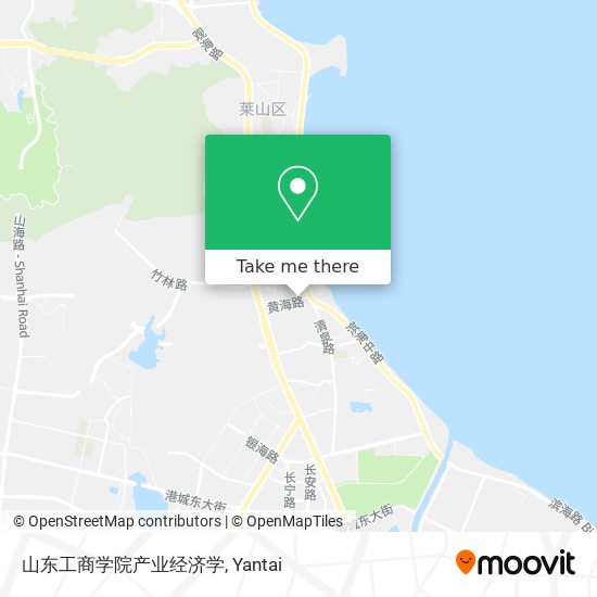 山东工商学院产业经济学 map