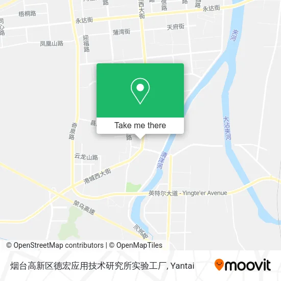 烟台高新区德宏应用技术研究所实验工厂 map