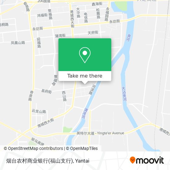烟台农村商业银行(福山支行) map