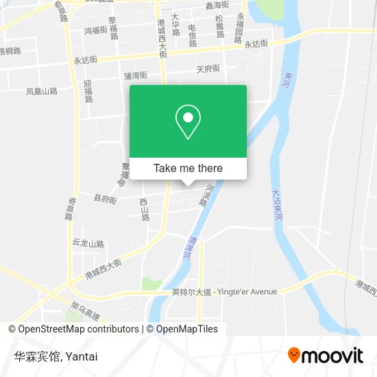华霖宾馆 map
