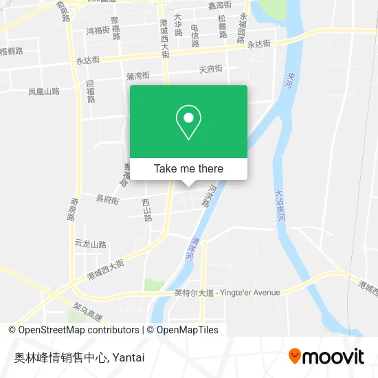 奥林峰情销售中心 map