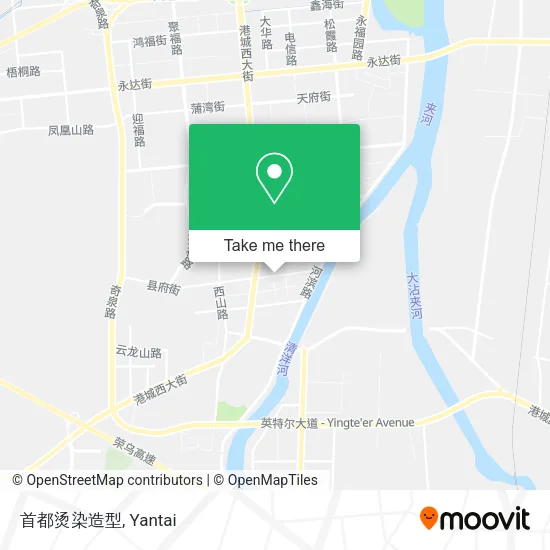 首都烫染造型 map