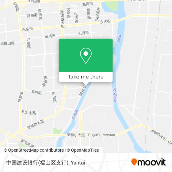 中国建设银行(福山区支行) map