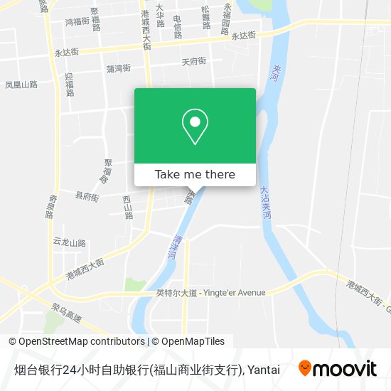 烟台银行24小时自助银行(福山商业街支行) map