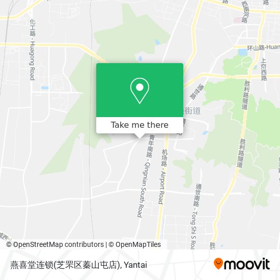 燕喜堂连锁(芝罘区蓁山屯店) map