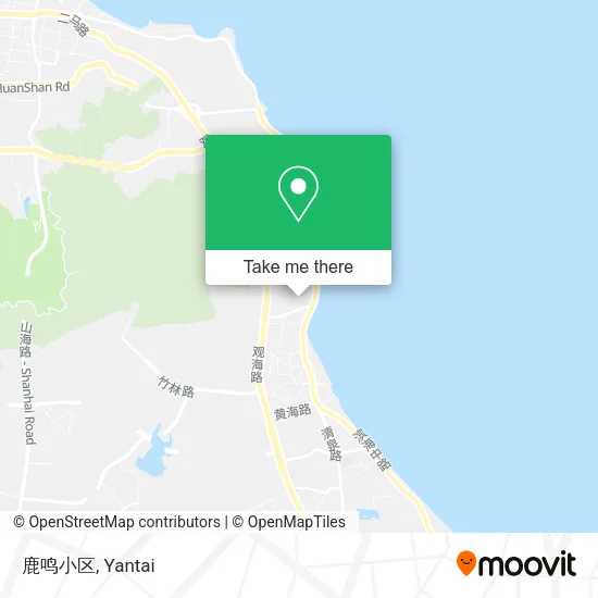 鹿鸣小区 map