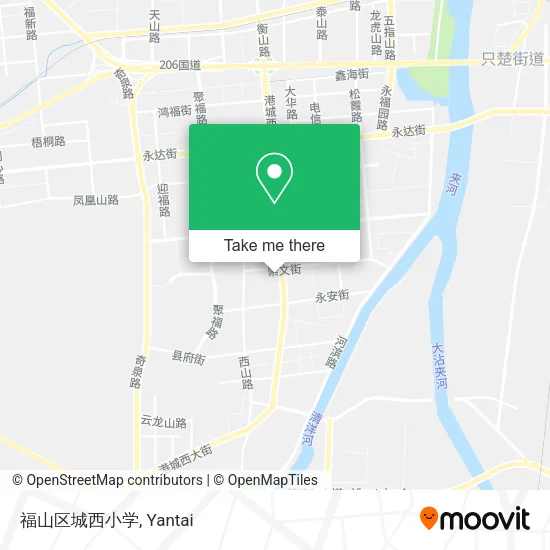 福山区城西小学 map