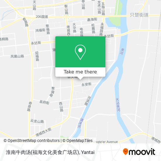 淮南牛肉汤(福海文化美食广场店) map