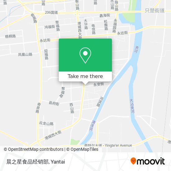 晨之星食品经销部 map